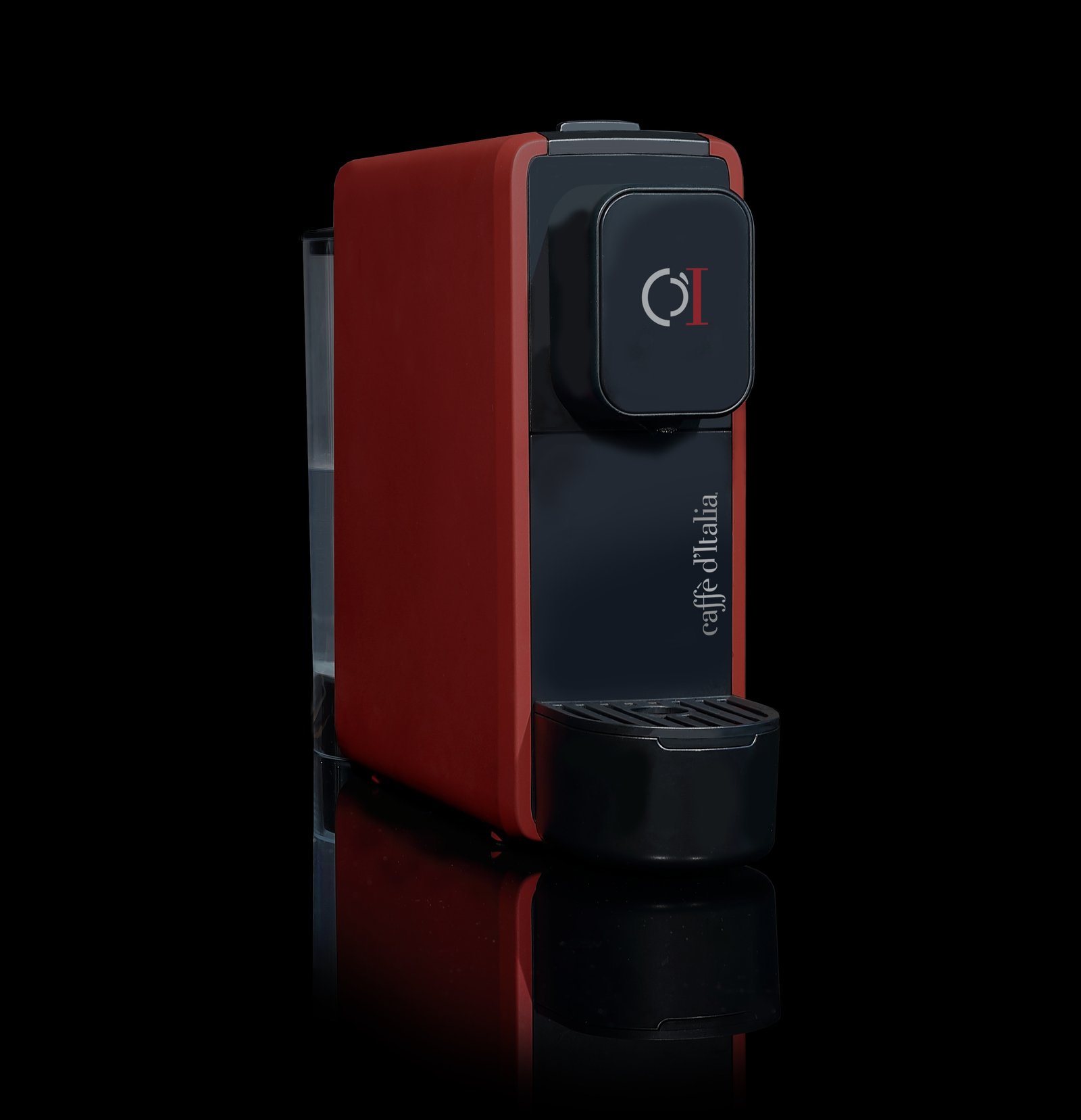 Red and black Pepita model